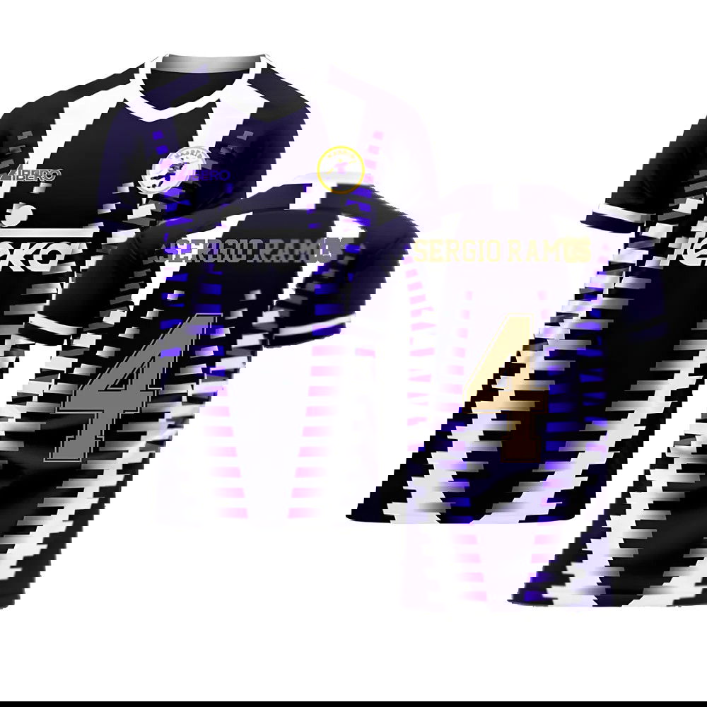 Madrid 2025-2026 Third Concept Football Kit (Libero) (SERGIO RAMOS 4)