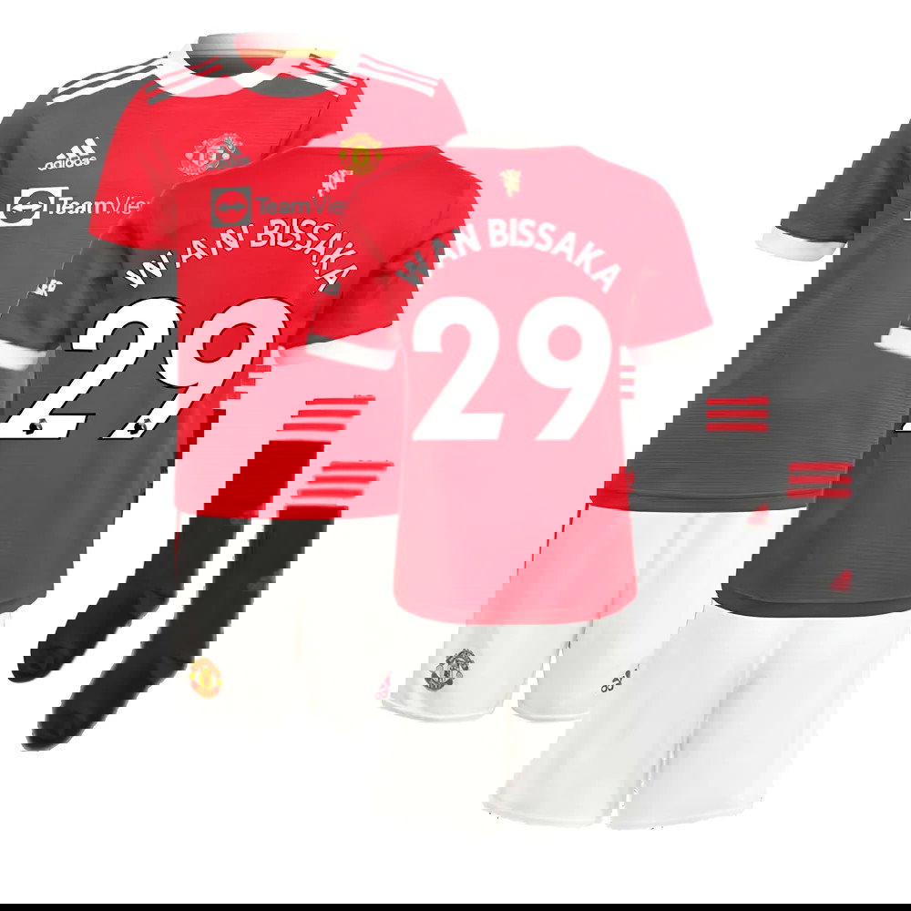 Man Utd 2021-2022 Home Mini Kit (WAN BISSAKA 29)