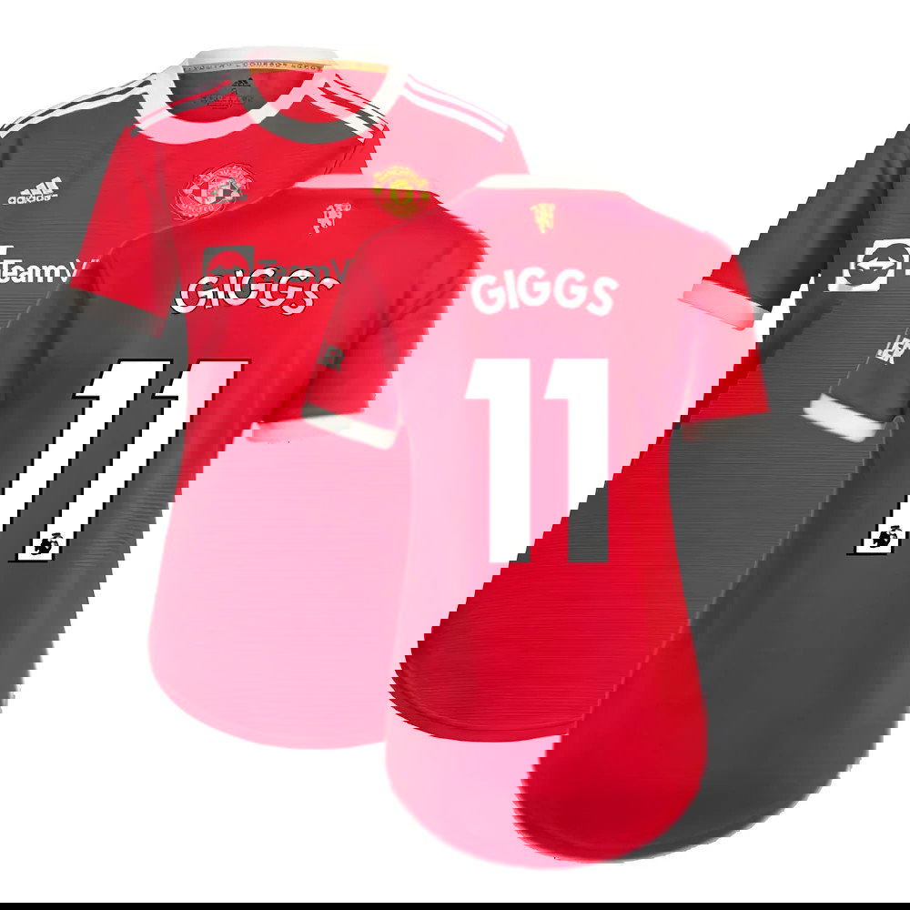 Man Utd 2021-2022 Home Shirt (Ladies) (GIGGS 11)