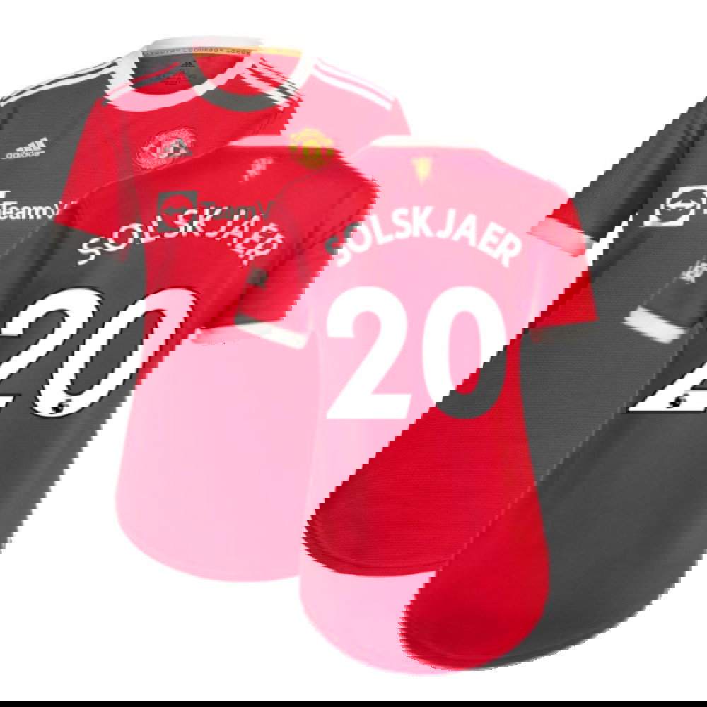 Man Utd 2021-2022 Home Shirt (Ladies) (SOLSKJAER 20)