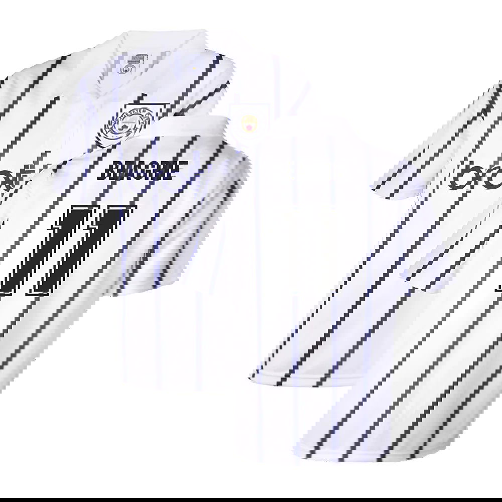 Manchester City 1993 Away Retro Football Shirt (Beagrie 11)