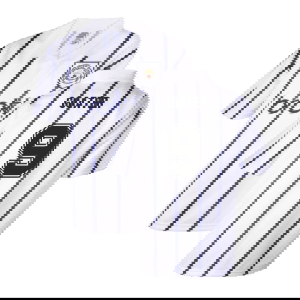 Manchester City 1993 Away Retro Football Shirt (GOATER 9)
