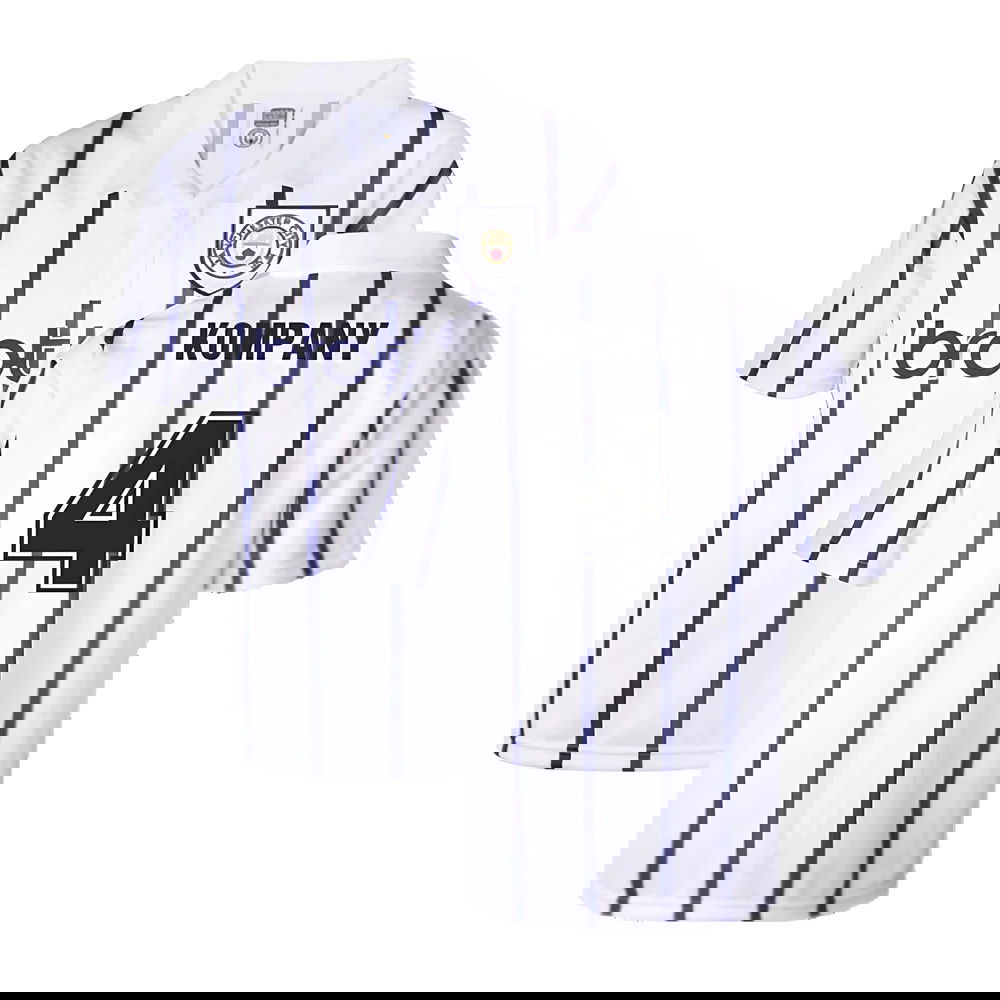 Manchester City 1993 Away Retro Football Shirt (KOMPANY 4)