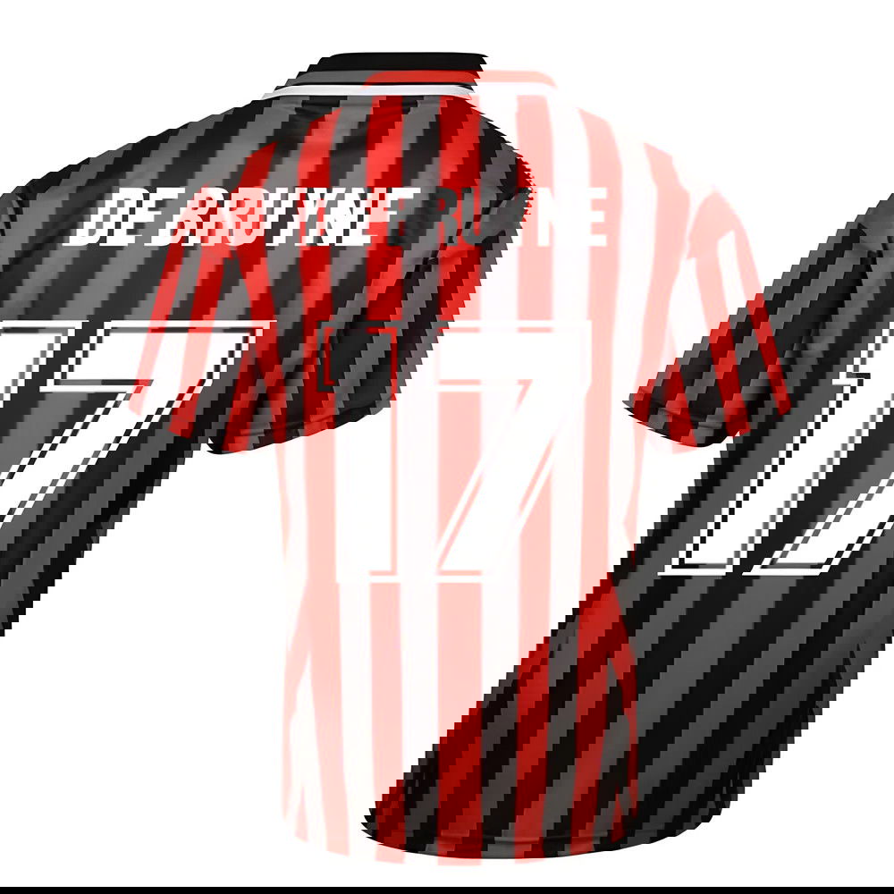 Manchester City 1994 Away Retro Shirt (DE BRUYNE 17)