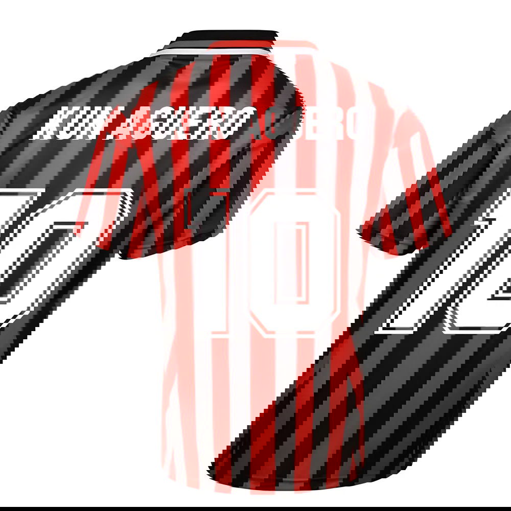 Manchester City 1994 Away Retro Shirt (KUN AGUERO 10)