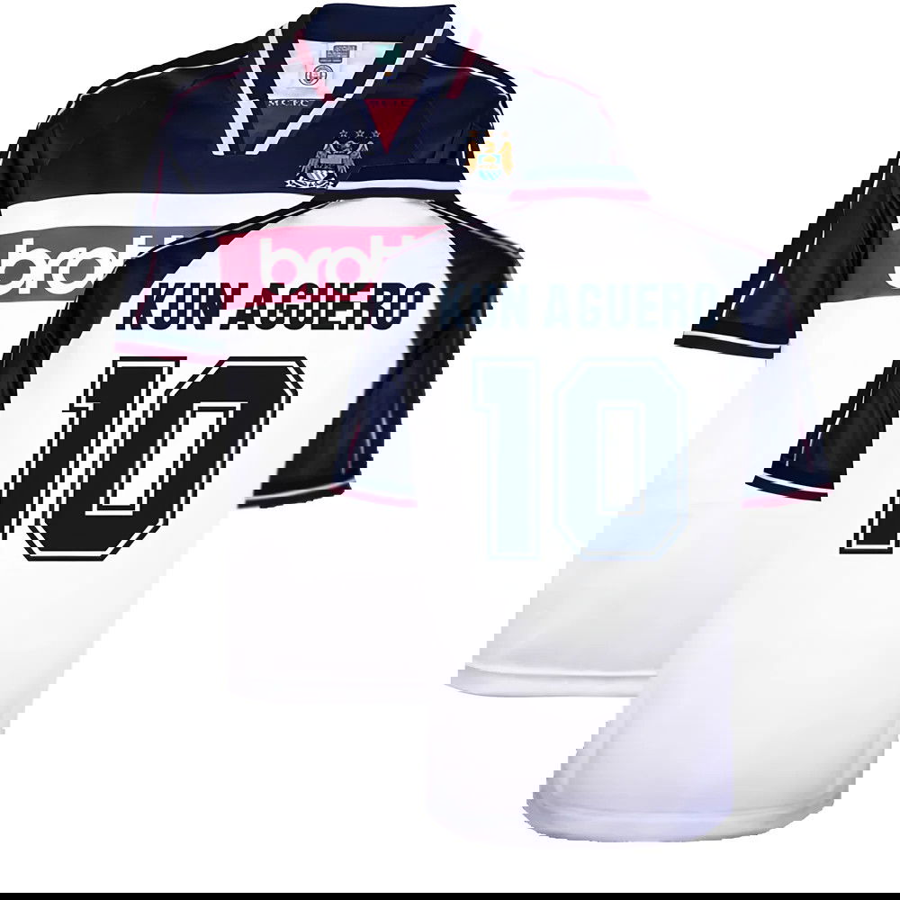 Manchester City 1998 Away Shirt (KUN AGUERO 10)