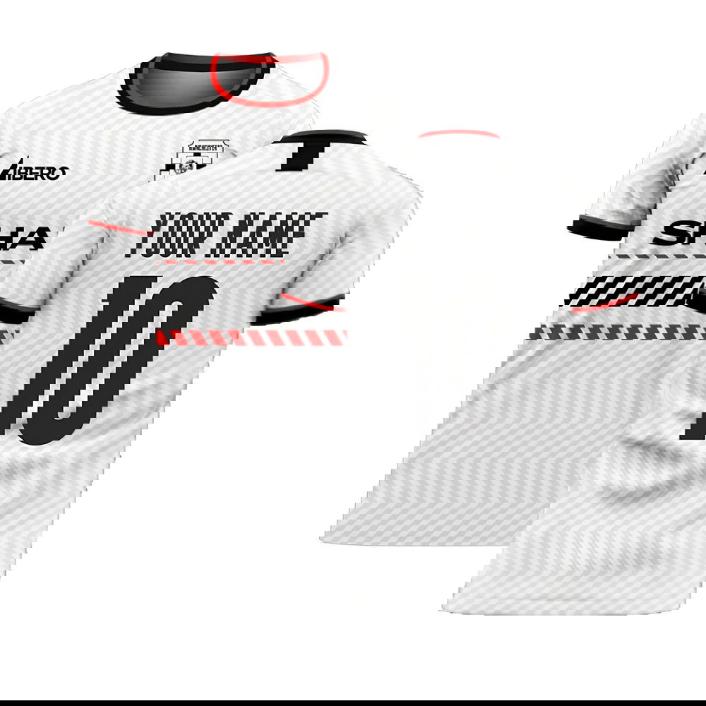  Manchester Red 2025-2026 Away Concept Football Kit (Libero) (Your Name)