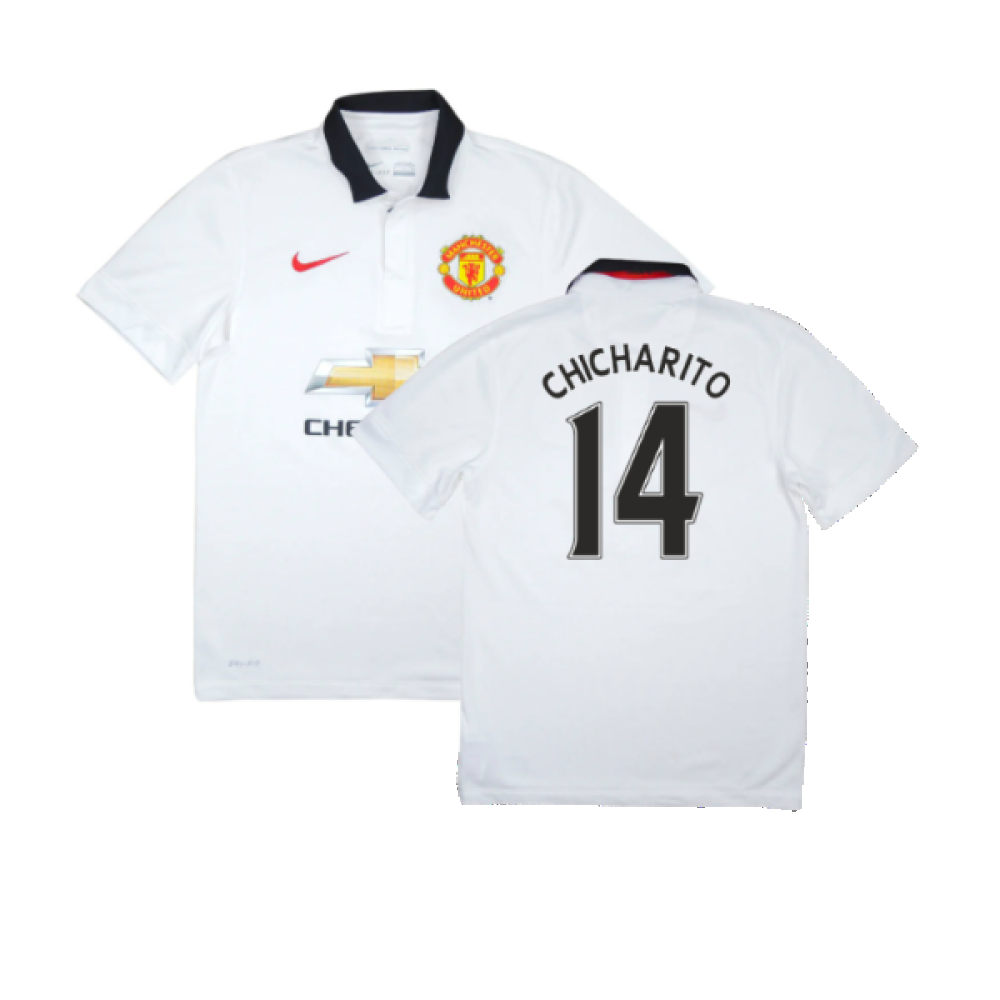 Manchester United 2014-15 Away Shirt (Very Good) (Chicharito 14)