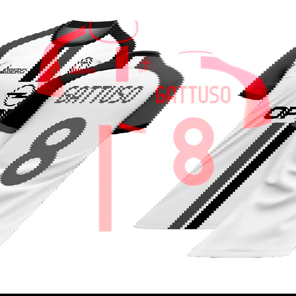  Milan 2025-2026 Away Concept Football Kit (Libero) (GATTUSO 8)