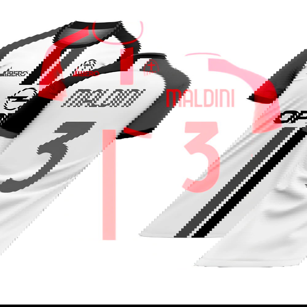  Milan 2025-2026 Away Concept Football Kit (Libero) (MALDINI 3)