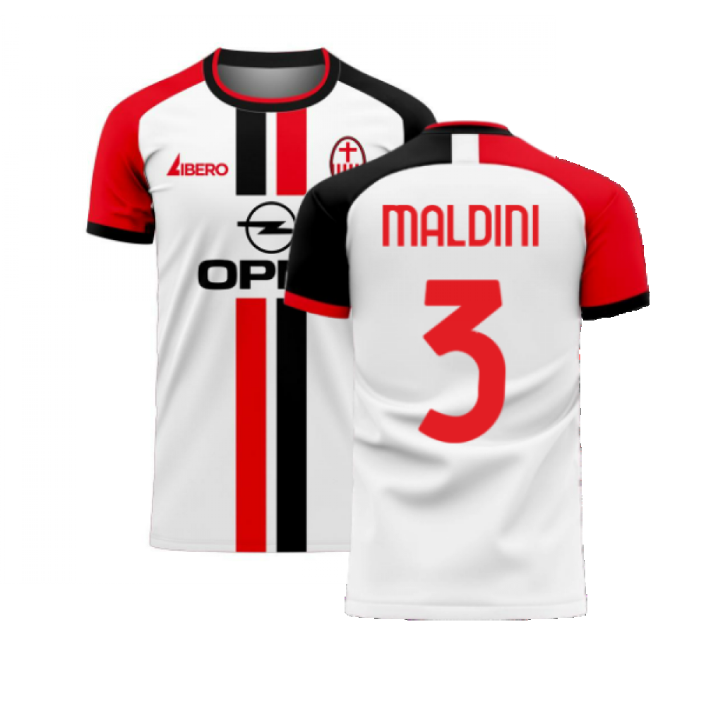  Milan 2025-2026 Away Concept Football Kit (Libero) (MALDINI 3)