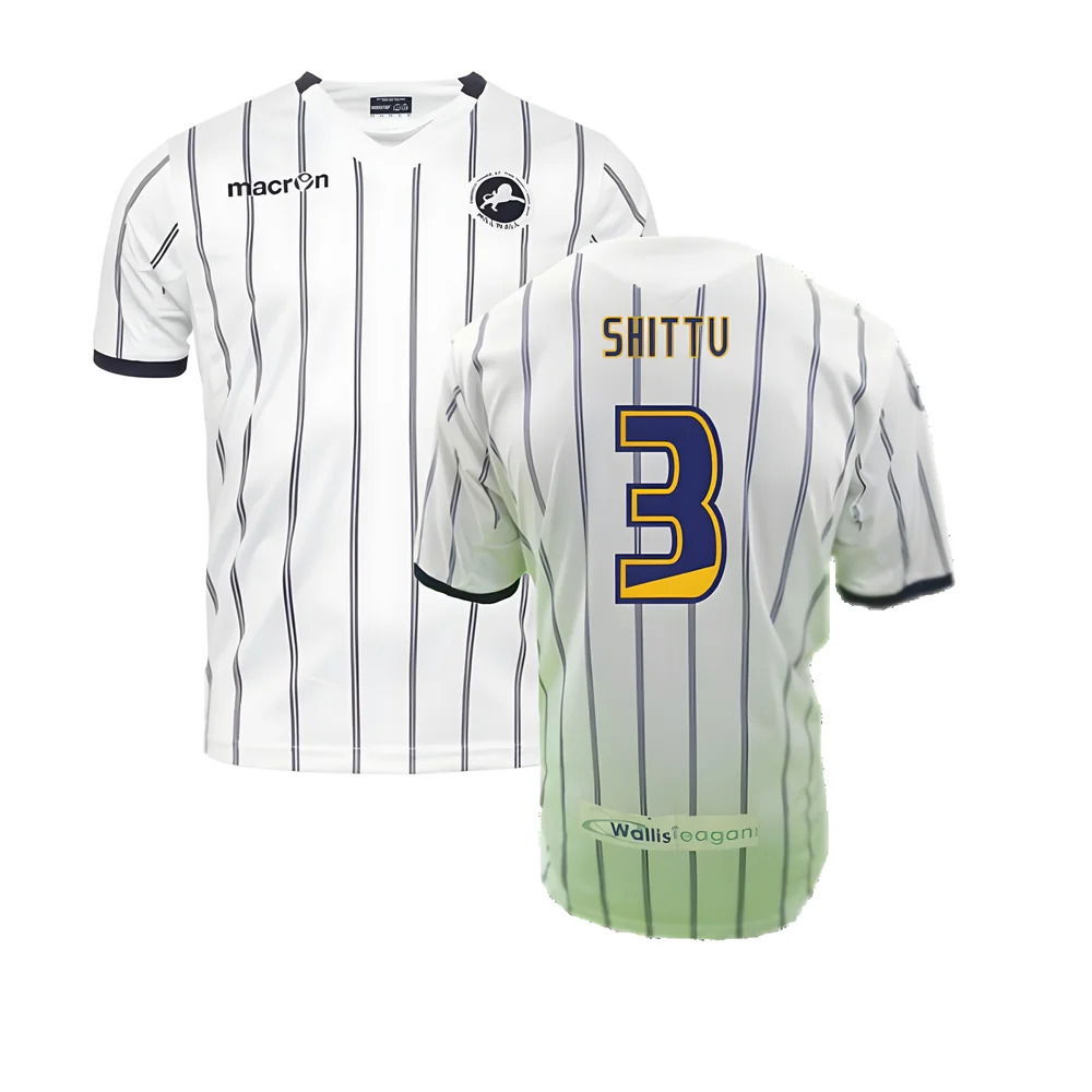 Millwall 2013-14 Away Shirt ((Good) XXL) (Shittu 3)