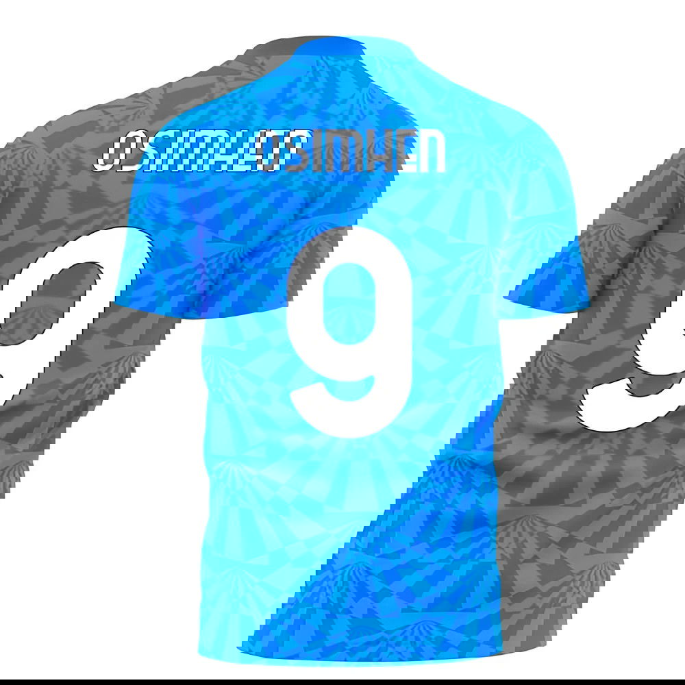 Napoli 1990s Home Concept Football Kit (Libero) (OSIMHEN 9)