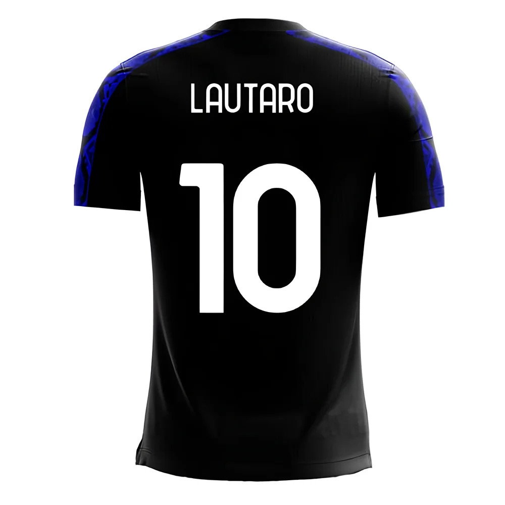 Nerazzurri Milan 2025-2026 Home Concept Football Kit (Libero) (LAUTARO 10)