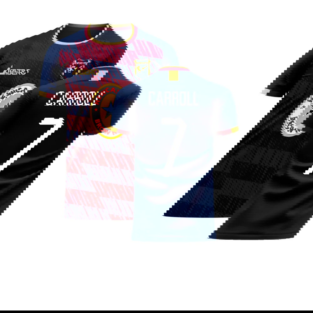 Newcastle 2025-2026 Away Concept Football Kit (Libero) (CARROLL 7)