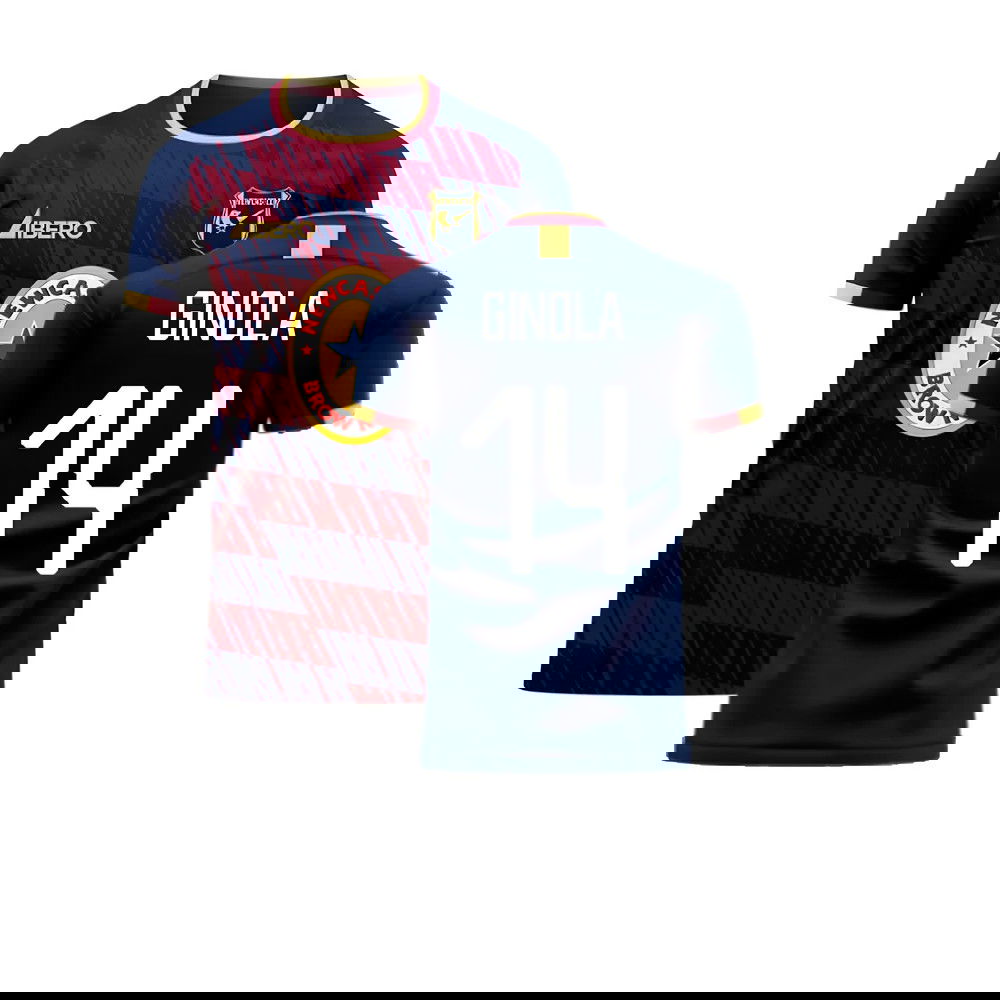  Newcastle 2025-2026 Away Concept Football Kit (Libero) (GINOLA 14) - Womens