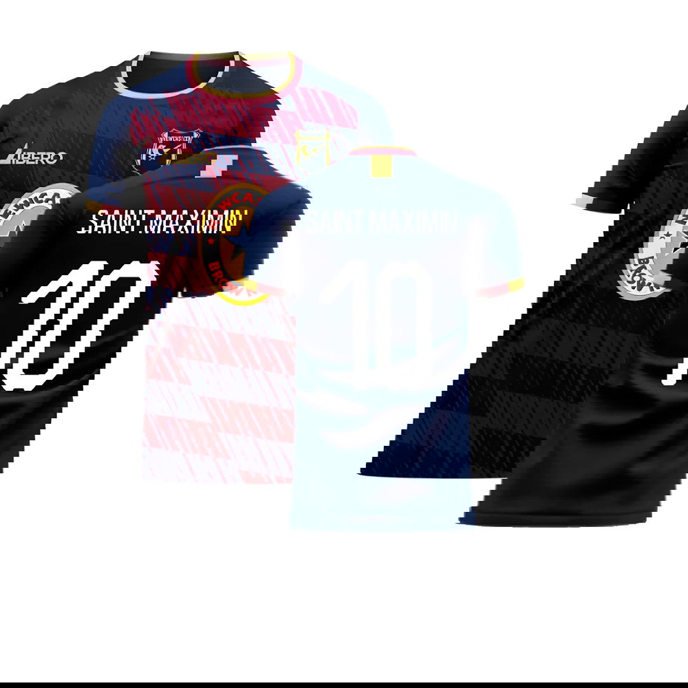 Newcastle 2025-2026 Away Concept Football Kit (Libero) (SAINT MAXIMIN 10)