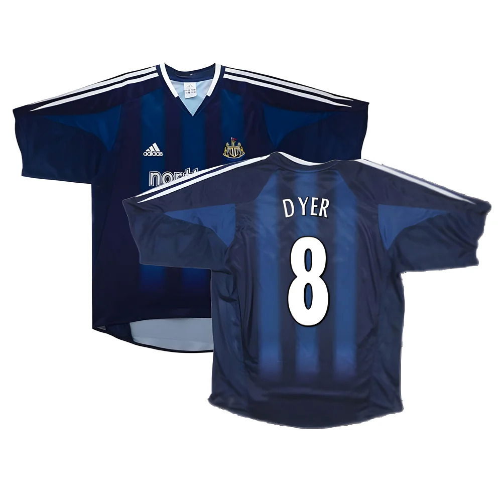 Newcastle United 2004-05 Away Shirt ((Excellent) S) (Dyer 8)