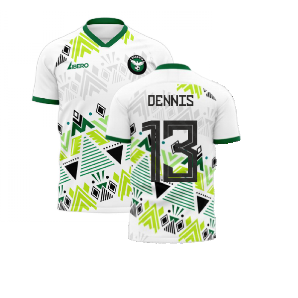 Nigeria 2025-2026 Away Concept Football Kit (Libero) (DENNIS 13)