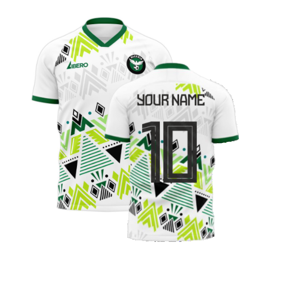  Nigeria 2024-2025 Away Concept Football Kit (Libero) (Your Name) - Kids