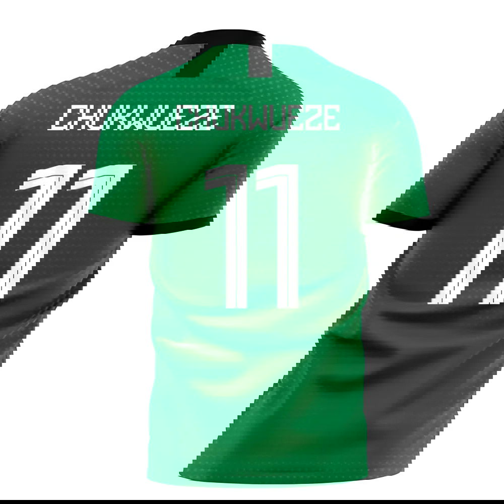 Nigeria 2025-2026 Home Concept Football Kit (Libero) (CHUKWUEZE 11)