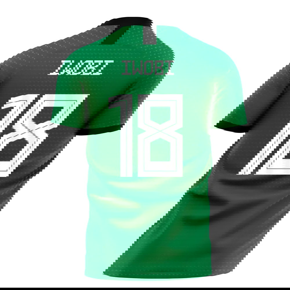 Nigeria 2025-2026 Home Concept Football Kit (Libero) (IWOBI 18)