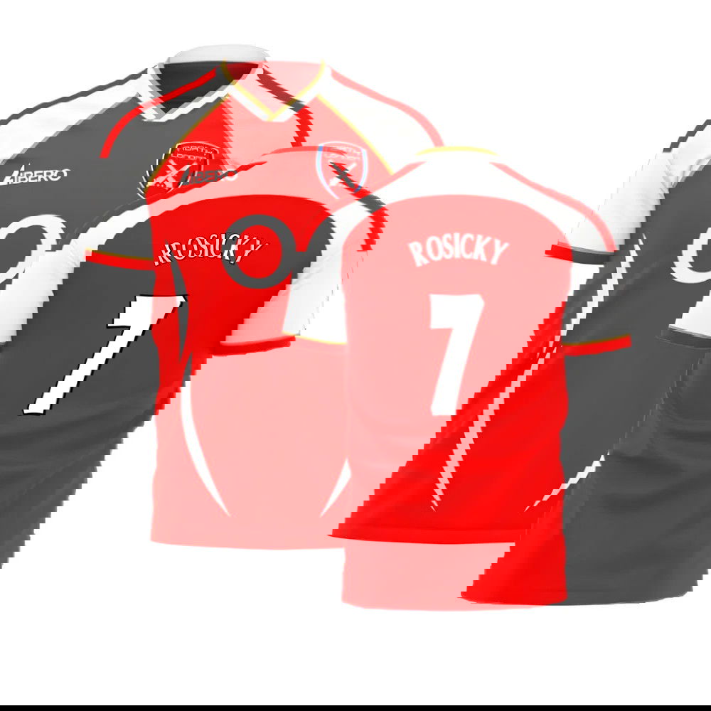 North London Reds 2006 Style Home Concept Shirt (Libero) (Rosicky 7)