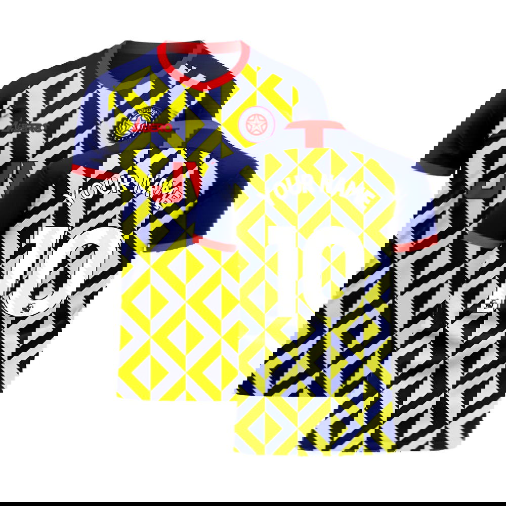  North London Reds 2025-2026 Away Concept Shirt (Libero) (Your Name)