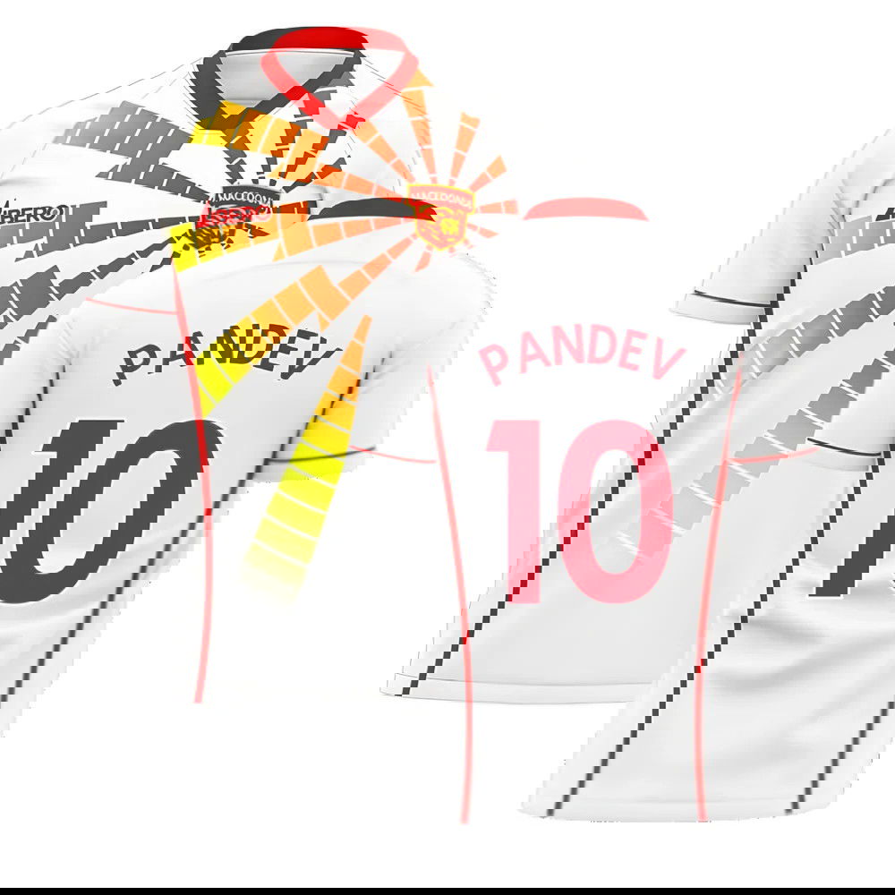  North Macedonia 2025-2026 Away Concept Shirt (Libero) (Pandev 10)
