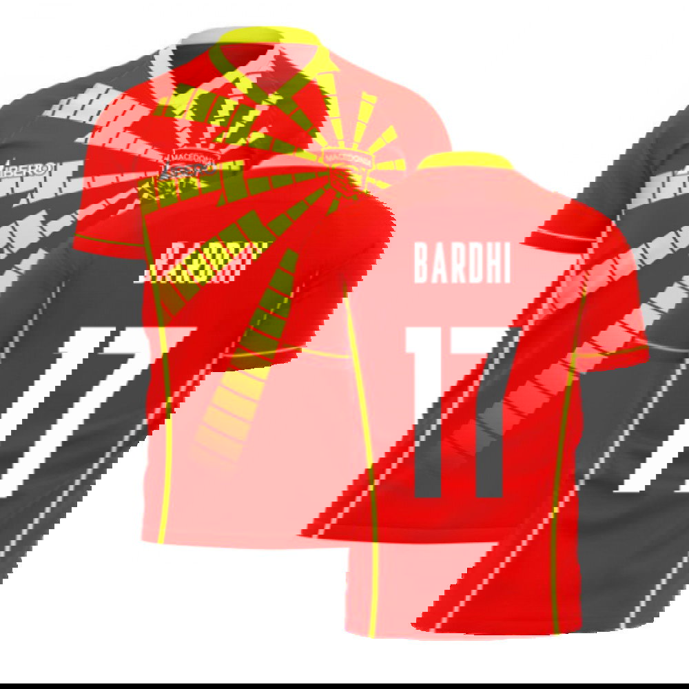 North Macedonia 2025-2026 Home Concept Shirt (Libero) (BARDHI 17)