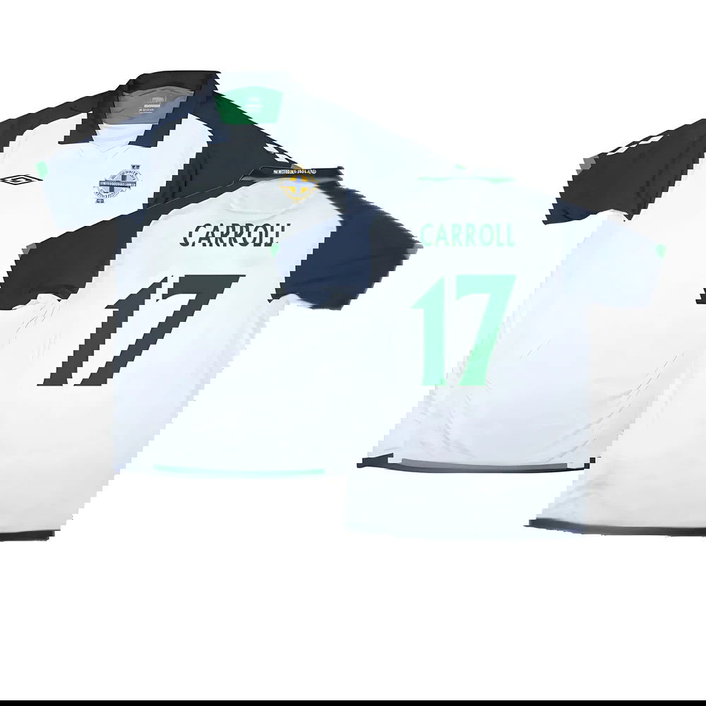 Northern Ireland 2009-10 Away Shirt ((Very Good) XL) (Carroll 17)