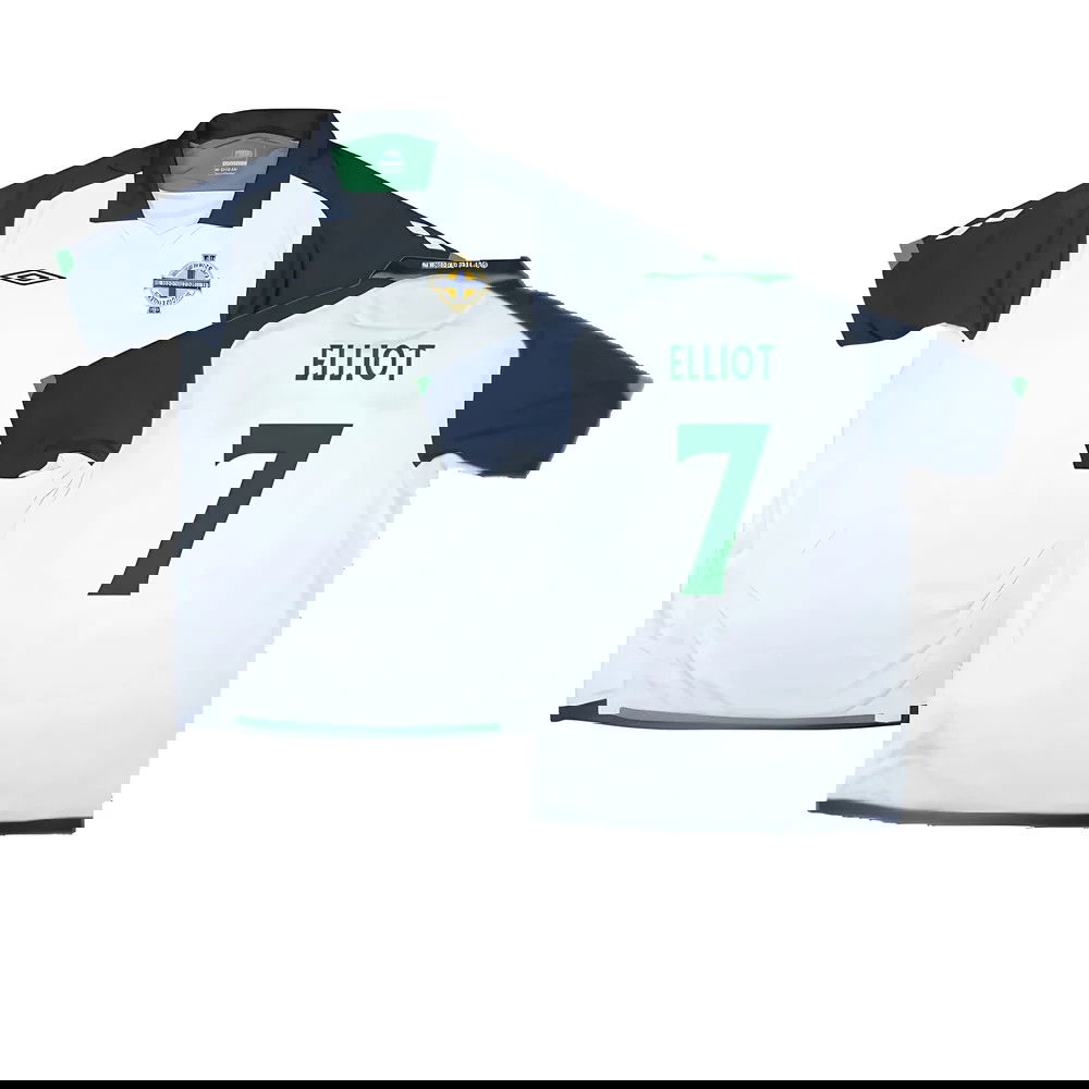 Northern Ireland 2009-10 Away Shirt ((Very Good) XL) (Elliot 7)