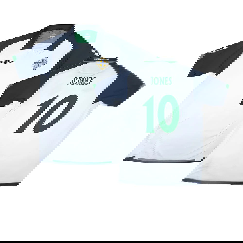 Northern Ireland 2009-10 Away Shirt ((Very Good) XL) (Jones 10)