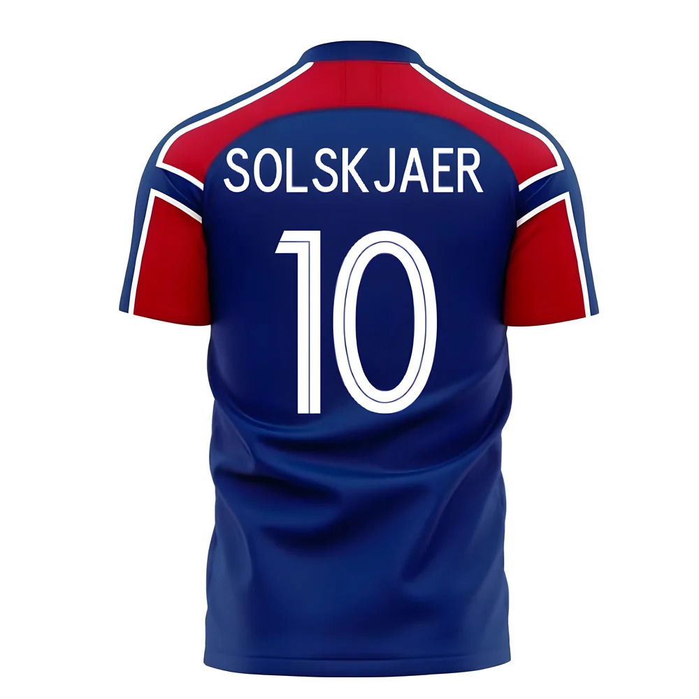 Norway 2025-2026 Away Concept Football Kit (Libero) (SOLSKJAER 10)