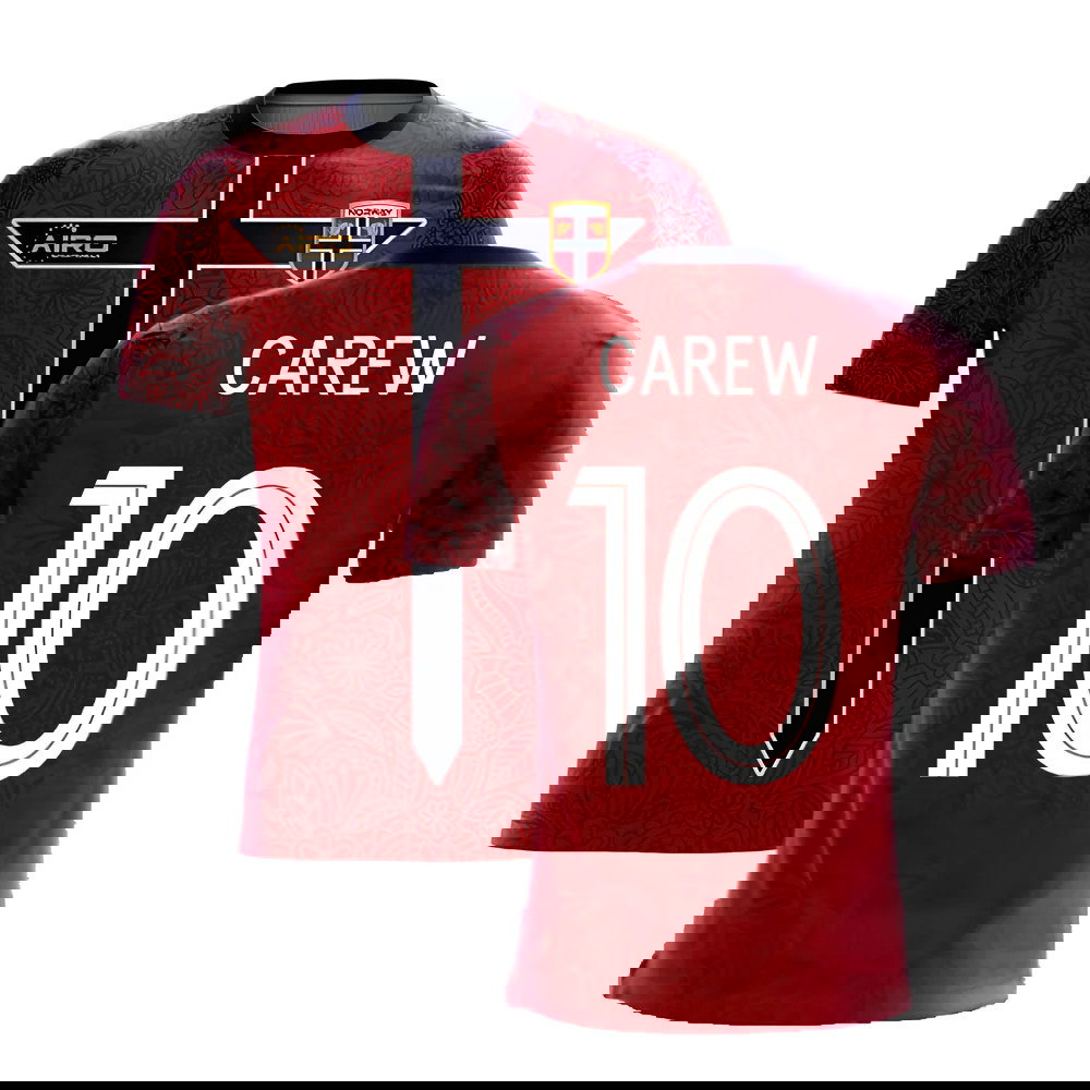 Norway 2025-2026 Home Concept Football Kit (Airo) (CAREW 10)