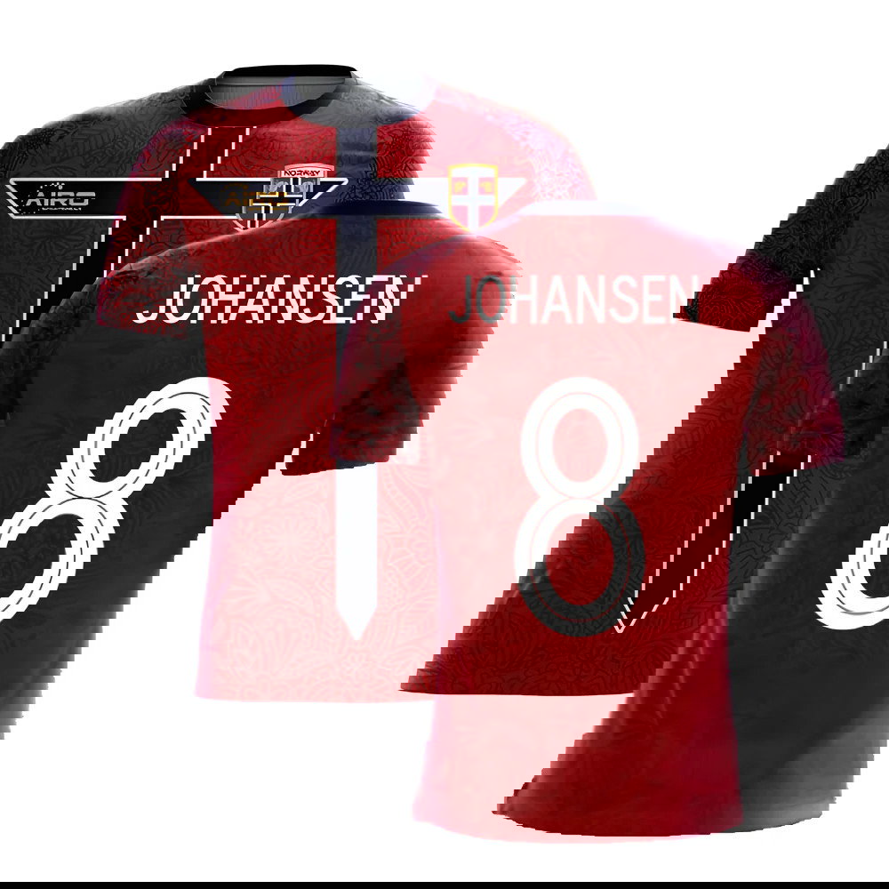 Norway 2025-2026 Home Concept Football Kit (Airo) (JOHANSEN 8)