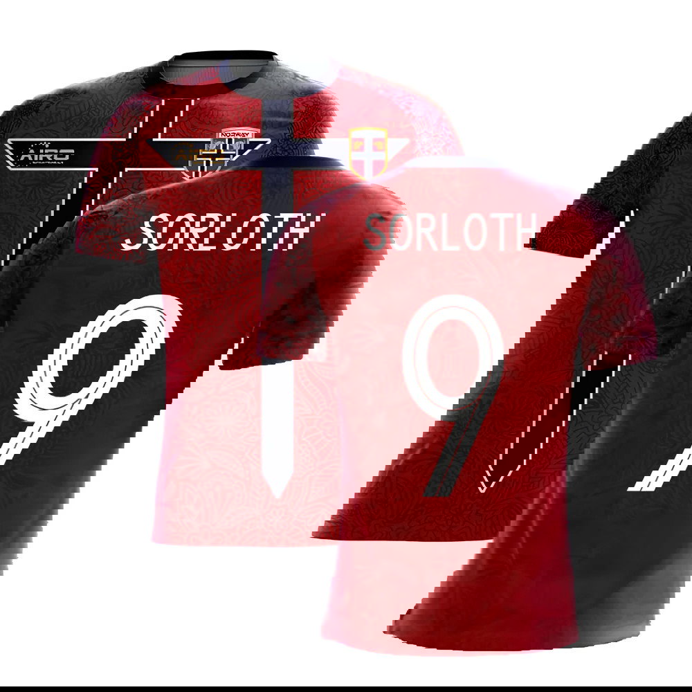 Norway 2025-2026 Home Concept Football Kit (Airo) (SORLOTH 9)