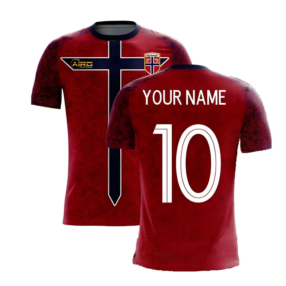 Norway 2025-2026 Home Concept Football Kit (Airo) (Your Name)