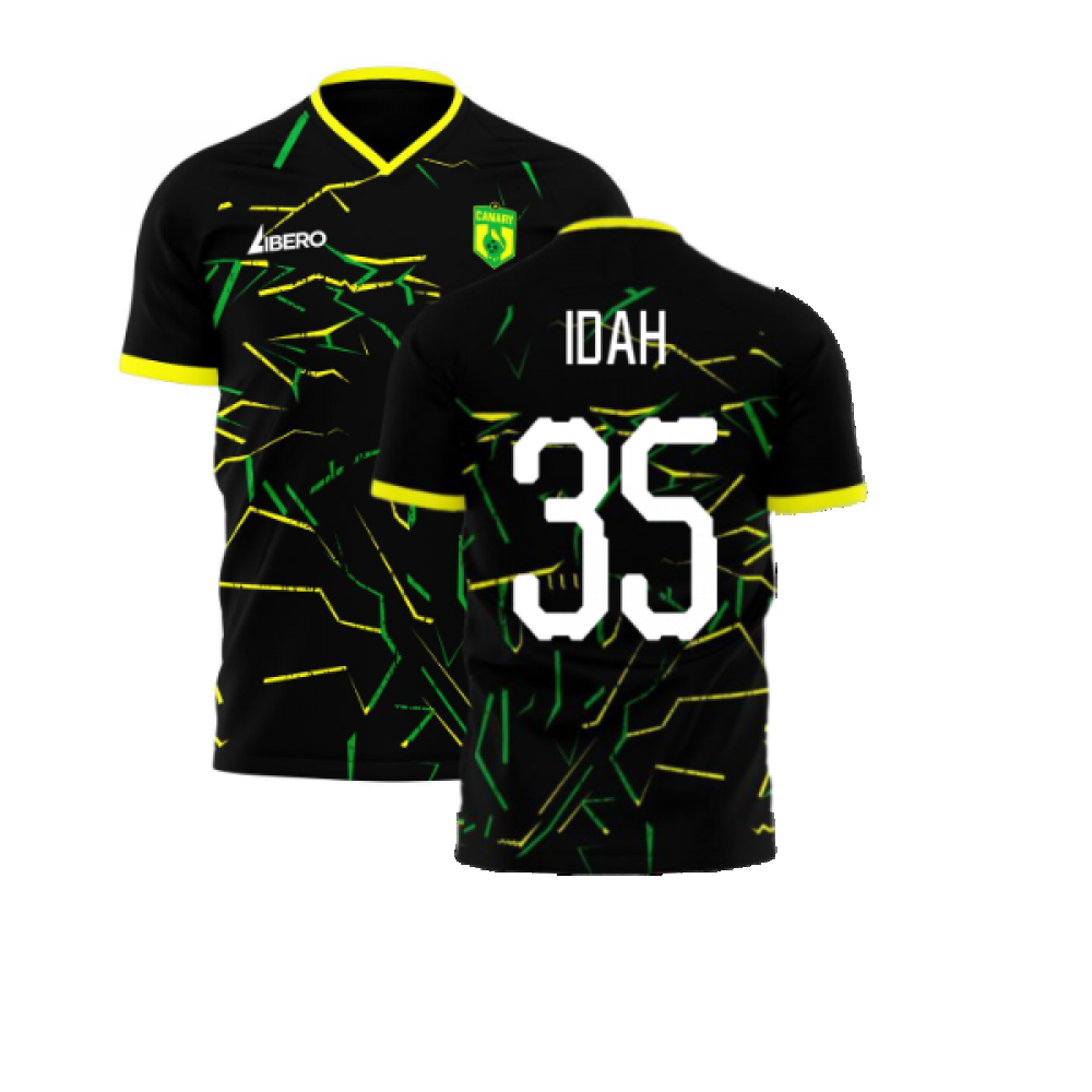 Norwich 2025-2026 Away Concept Football Kit (Libero) (Idah 35)