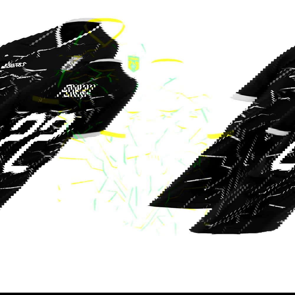 Norwich 2025-2026 Away Concept Football Kit (Libero) (Pukki 22)