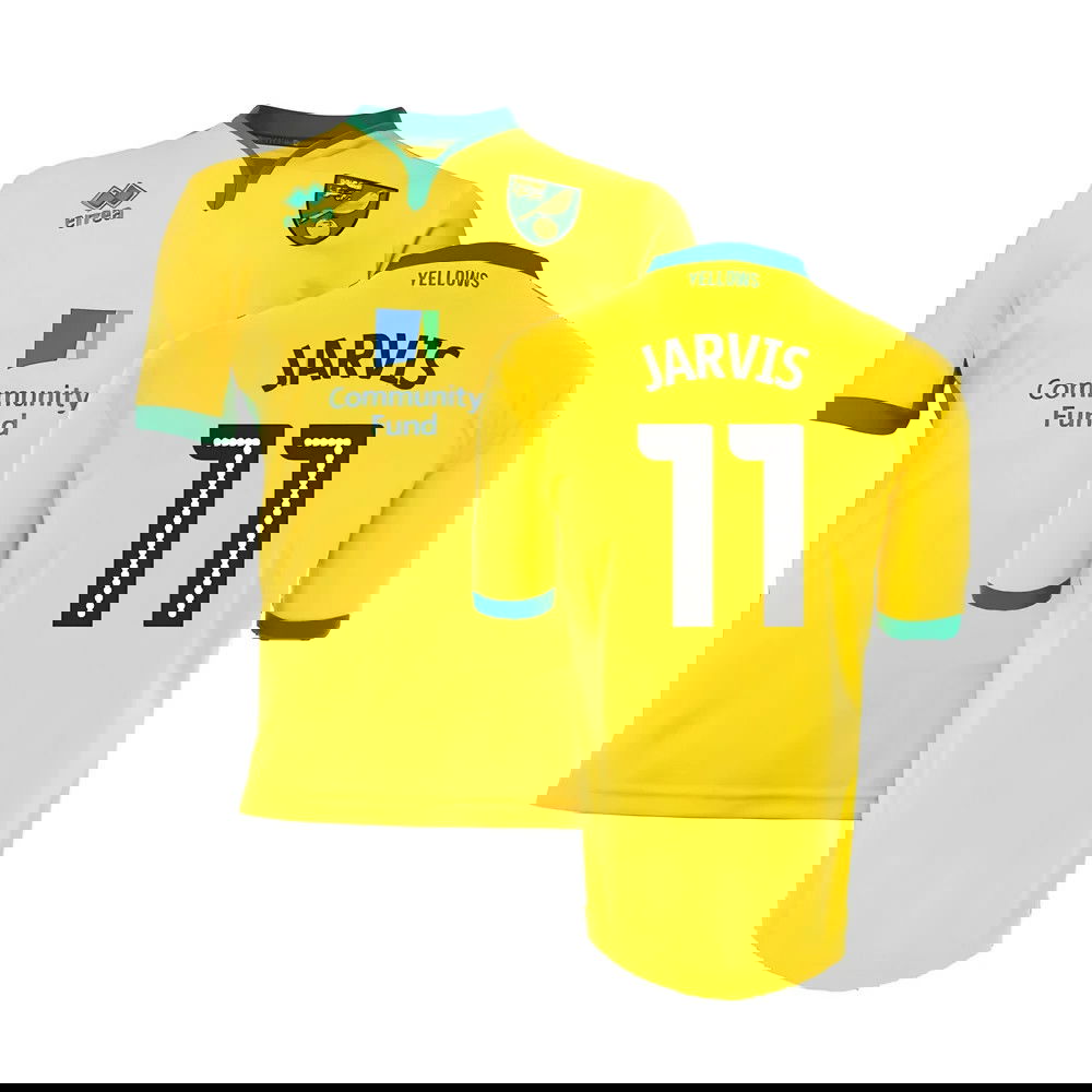 Norwich City 2016-17 Home Shirt ((Good) XXL) (Jarvis 11)