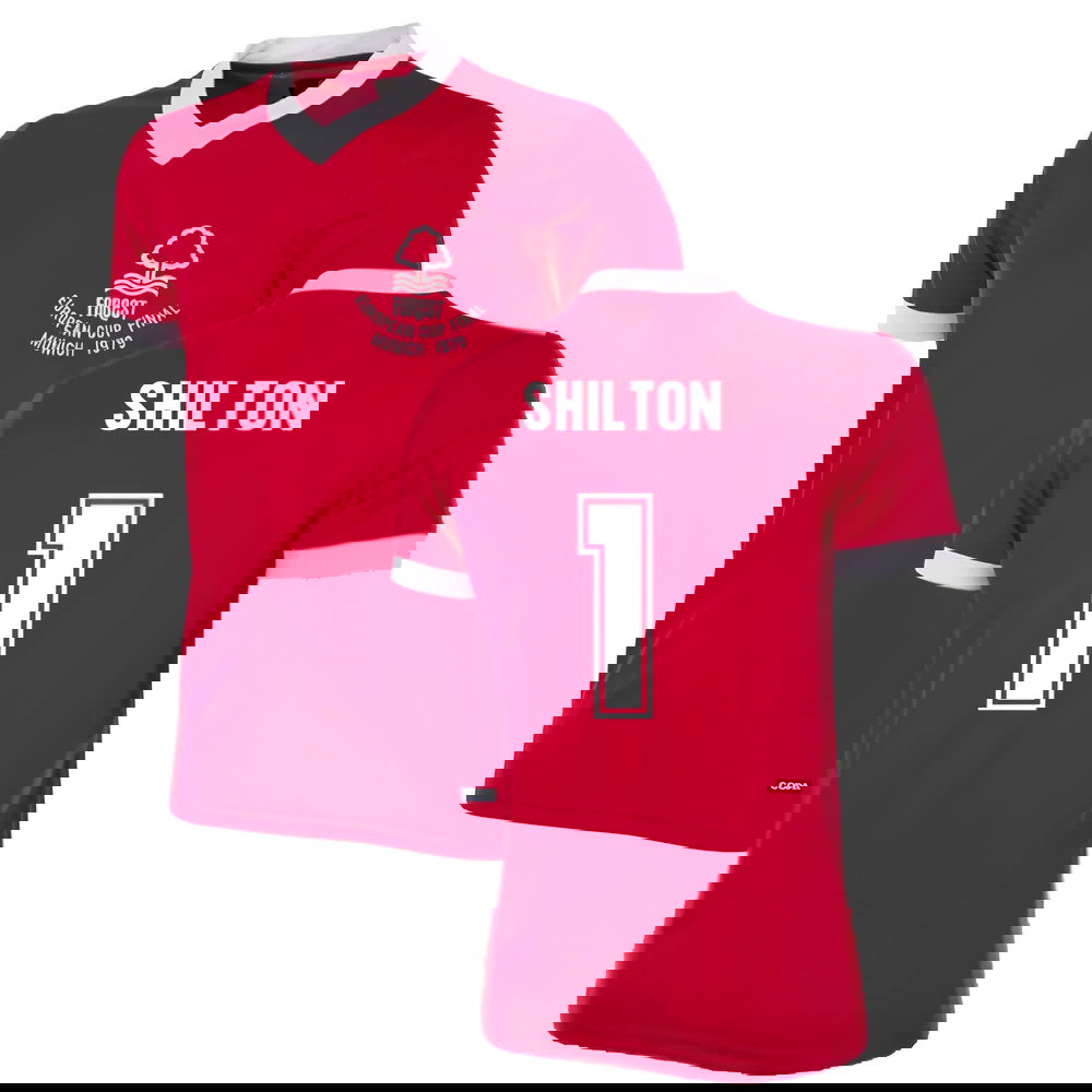 Nottingham Forest 1979 European Cup Final Retro Football Shirt (Shilton 1)