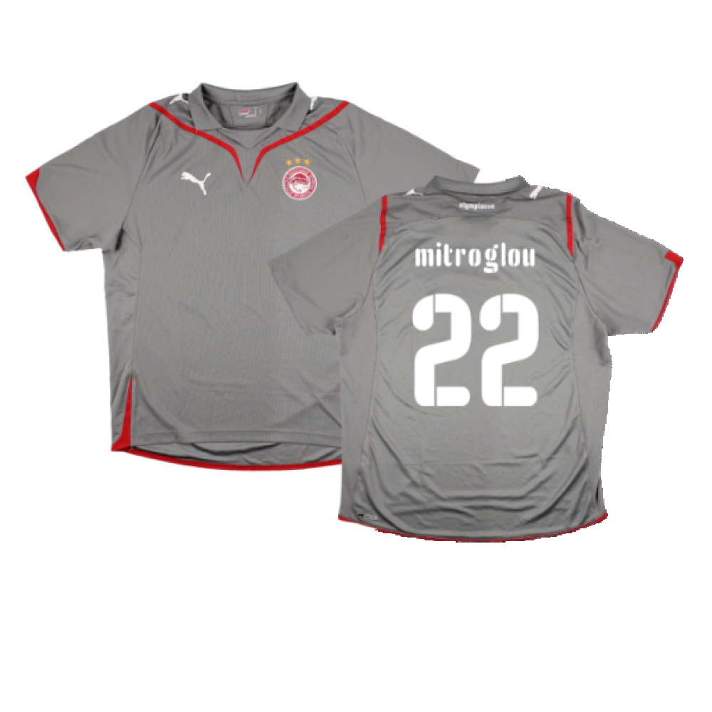 Olympiakos 2009-10 Third Shirt ((Very Good) L) (Mitroglou 22)