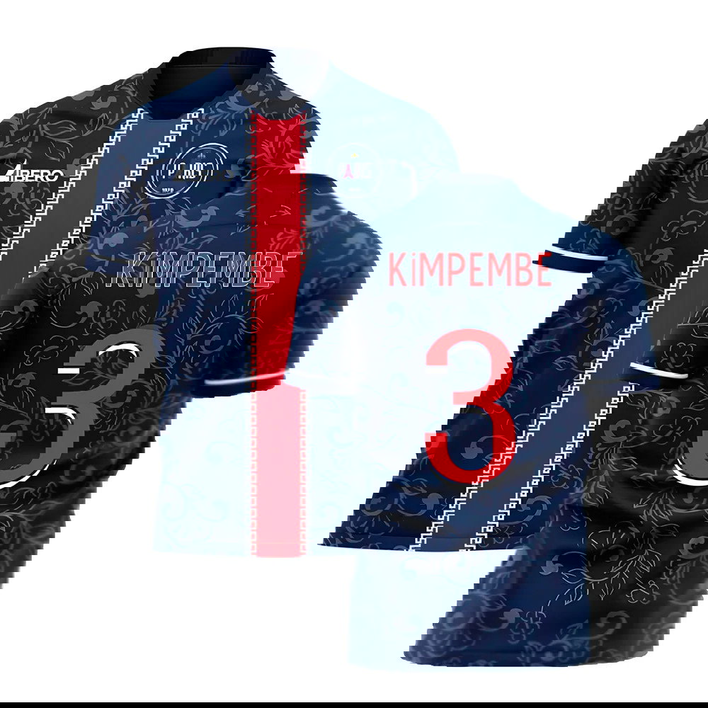 Paris 2025-2026 Home Concept Football Kit (Libero) (KIMPEMBE 3)