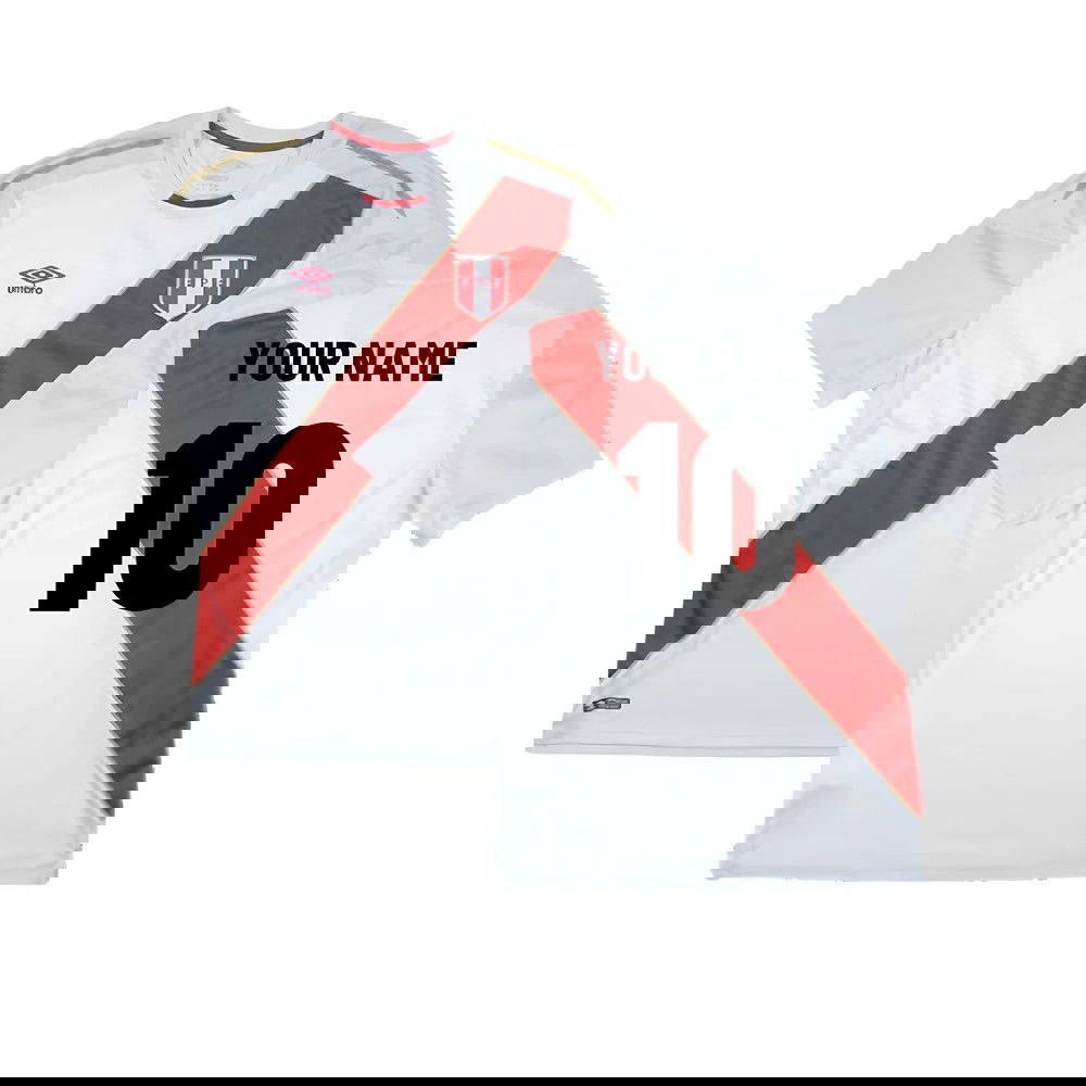 Peru 2018-19 Home Shirt ((Good) S) (Your Name)