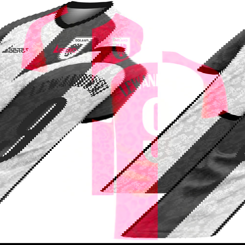 Poland 2025-2026 Away Concept Football Kit (Libero) (LEWANDOWSKI 9)