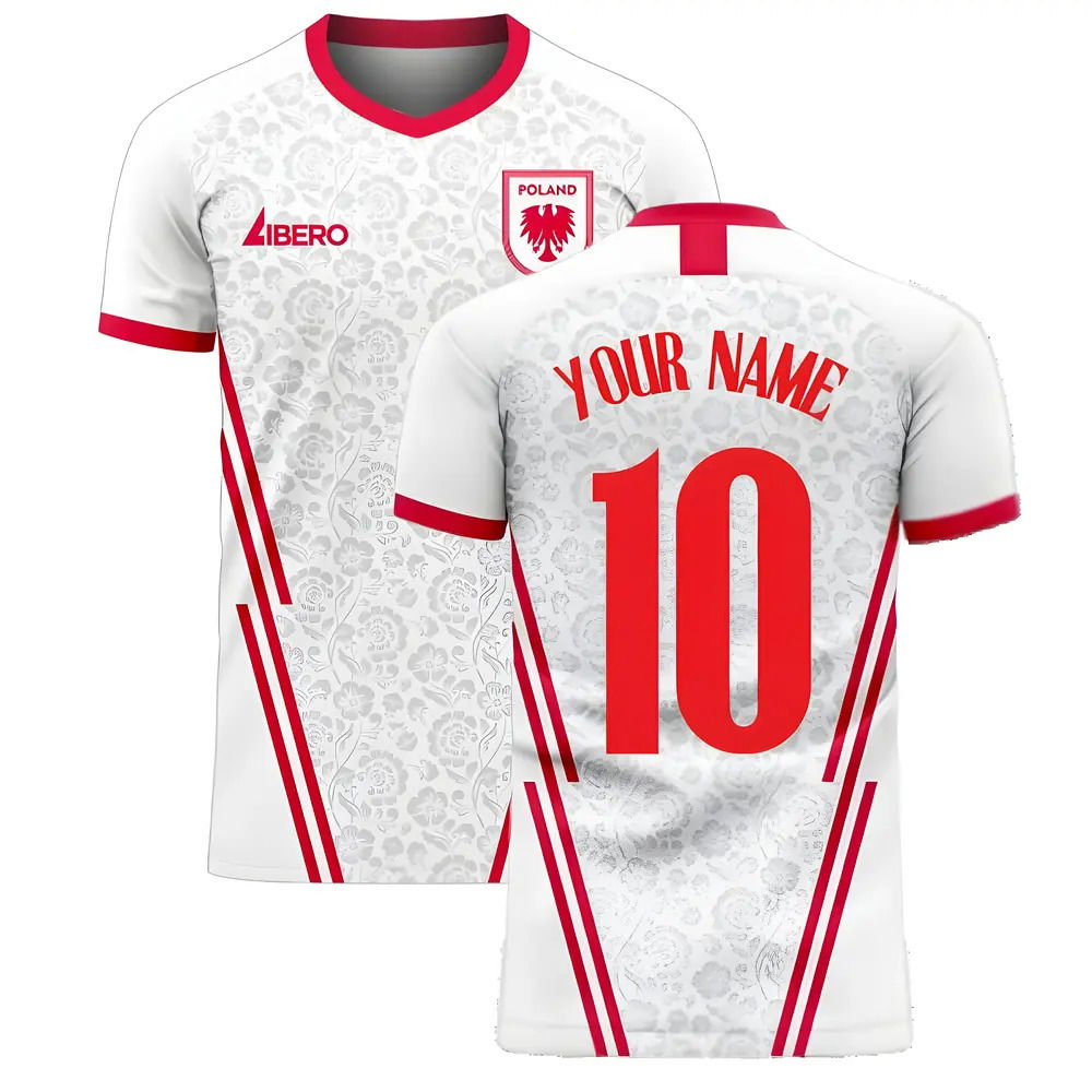 Poland 2025-2026 Home Concept Football Kit (Libero) (Your Name)