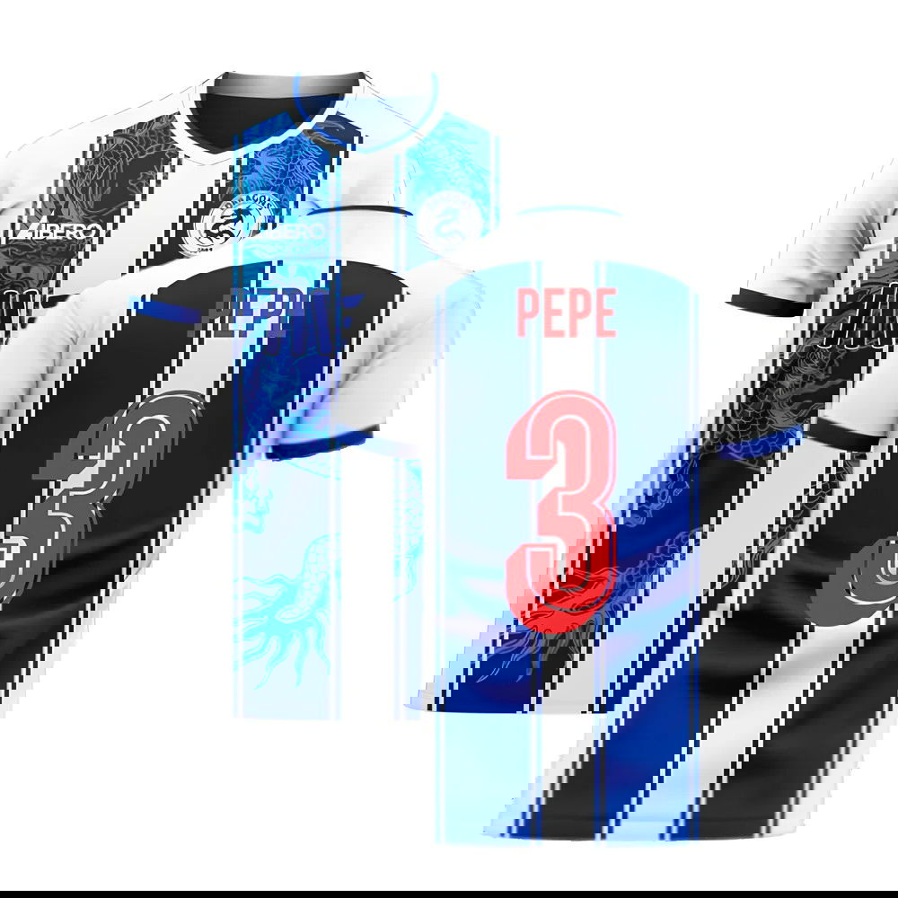 Porto 2025-2026 Home Concept Football Kit (Libero) (PEPE 3)