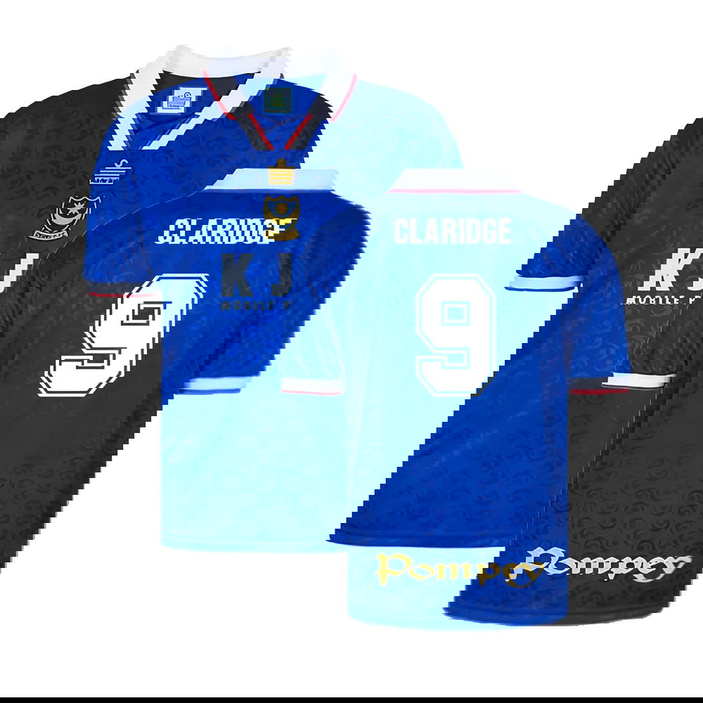 Portsmouth 1998 Admiral Retro Football Shirt (Claridge 9)