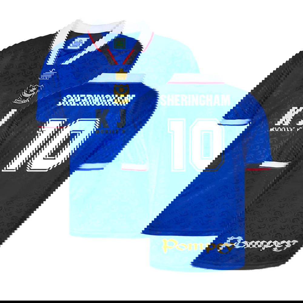 Portsmouth 1998 Admiral Retro Football Shirt (Sheringham 10)